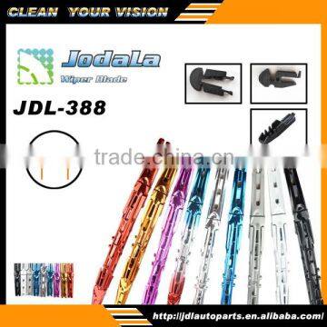 Colorful Plastic Wiper Blade Double windshield