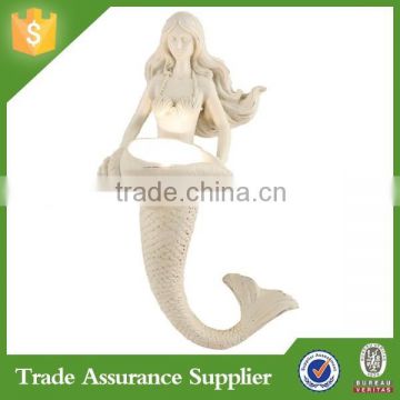 New Style Decorative Resin Mermaid Tealight Candle Holder