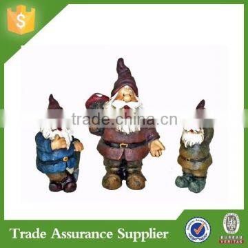 Hot Selling!!!Cheap Polyresin Unique Garden Gnomes Statues