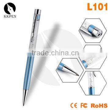 KKPEN Ballpoint Pen Type and No Novelty luxury crystal diamond ball pen with metal clip