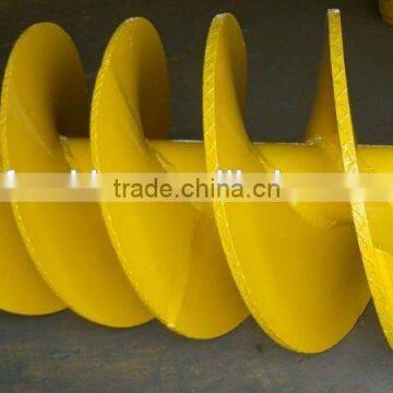 FAECHINA Pilling Rig Equipment ,Double Start Single Flight Straight Helix ,Sand Auger photo-3