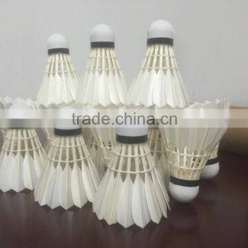 High Quality Third Class Goose Feather Shuttlecock Badminton Equal to AS 20 for Practice photo-2