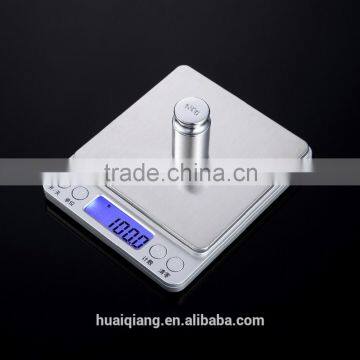 portable pocket weighing scale with LED dissplay