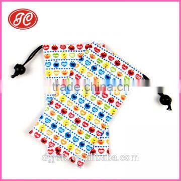 Coloful Heat Transfer Printing Soft Microfiber Bag for Mobile Phone /charger photo-2