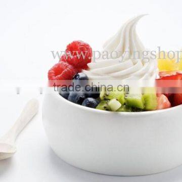 18L Flozen Yogurt Countertop Stainless Steel Commercial 110v 60Hz 220v 50Hz Electric 3 Flavor Soft Ice Cream Maker photo-2