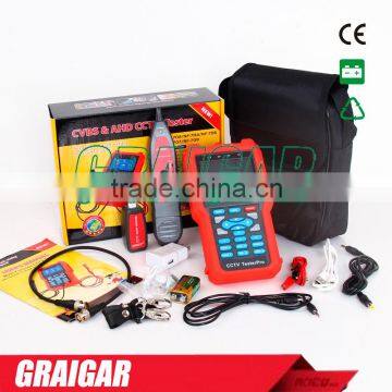 Multifunctional Noyafa NF-707 CCTV Cable Tester Analog CVBS Signal RJ45 BNC and Metal Cable Length Optical Power Meter