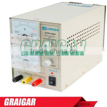 Constant voltage and constant current Analog dc power supply APR-6402 220V/110V Single channel output