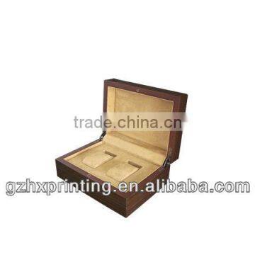 wooden box with dividers WC066