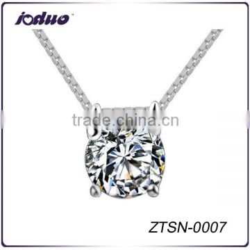 Popular Rhinestone 925 Sterling Silver Pendant Wholesale ZTSN-0007