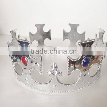 Plastic Crown Tiaras For Birthday Princess Angel Costume Crown photo-2