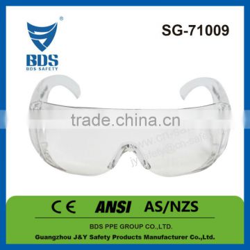 2015 Wholesale CE EN166 ANSI Z87.1 & AS/NZS 1337 polycarbonate uv400 protection industrial eyes protection safety glasses