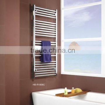 HB-R18 series hot water central heating steel ladder towel racks warmer towe rails radiator for bathroom Germany type