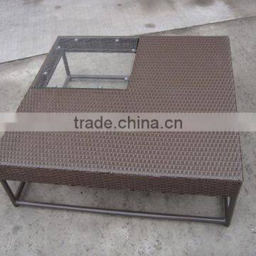 Garden Fashionable Rattan Sofa Set Cushion Cover photo-5