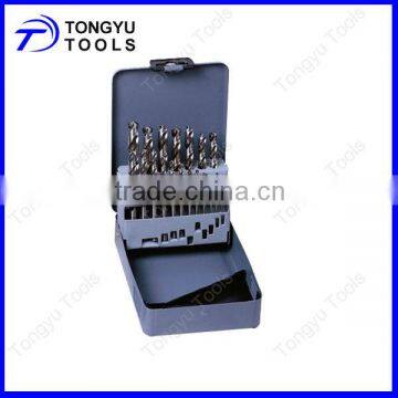 twin drill set DIN338 25 pcs 170 pcs 230 pcs 29 pcs 21 pcs 13 pcs hss drill bit set for metal