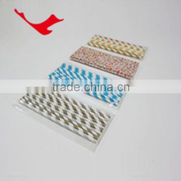 Factory Direct Disposable colorful Paper Straw for party