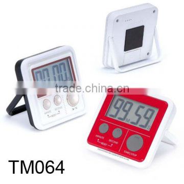 Jumbo LCD Timer With Metal Key / Plastic Key (TM064-0)