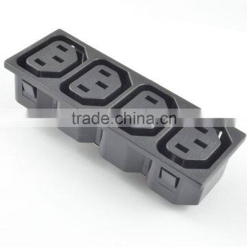 Top selling products  China IEC c13 4 way electrical outlet