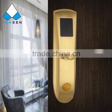 hot sell door lock for hotel , rfid hotel door locks, hotel room card lock system