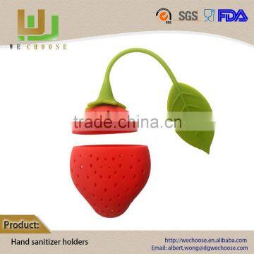 Highly Appreciated Safe and Sound Recyclable mini silicone tea bag holder with factory direct sell price