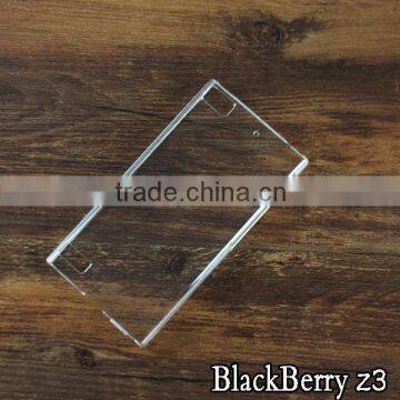 High Quality Mobile Phone Case for Blackberry Z3, PC Crystal Hard Phone Cover BB Z30 OEM&ODM photo-2