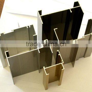 Anodized and cataphoresis aluminum window profiles