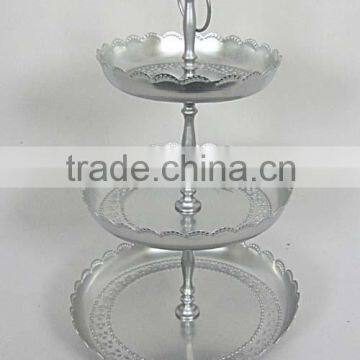Silver Nick led Cake Stand,Colorful Wedding Cake Stand, Home decor Event Decor