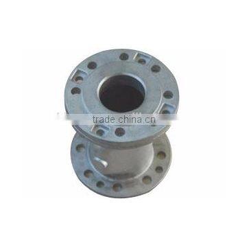 ALUMINIUM TUBE CONNECTOR AND ALUMINIUM FLANGE ALUMINIUM GRAVITY CASTING SERVICES CNC MACHINING SAND CASTING CASTING FOUNDRY,