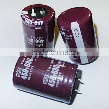 680UF/450V 35*50 Screw Terminal Aluminium Electrolytic Capacitor photo-2