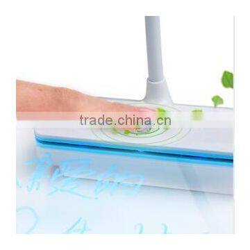 Rechargeable Dimmable Touch LED Book Reading Light Table Desk Lamp With Erasable Memo Pad