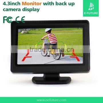 4.3 Inch TFT LCD Car Monitor Parking Rear View Monitor