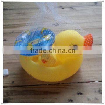 funny rubber duck toys with safe ring floating toy,custom floating toy for kids,wholesale floating toy factory