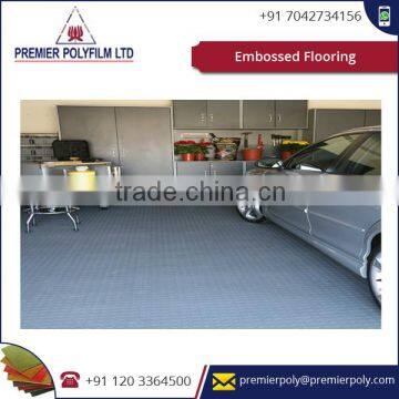 Printed Designs Embossed Flooring With Heat Insulation Properties