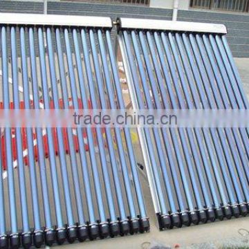 Heat Pipe Solar Collector with 100% Copper Heat Pipe Vacuum Tube