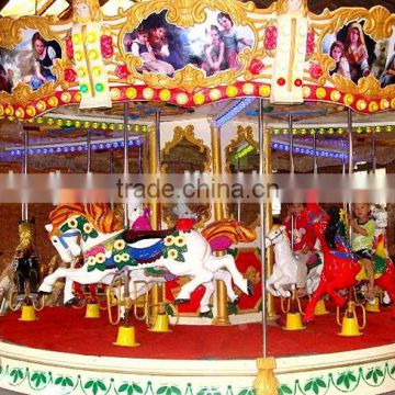 hot selling carousel horse for sale,amusement park kids carousel ride