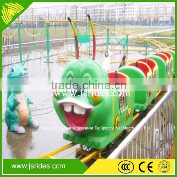 Amusement ride roller coaster for kids ride electric train with track