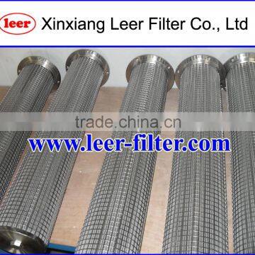 Pleated Stainless Steel Wire Cloth Filter Element