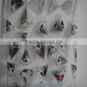 Melt feeling art decorative titanium glass for windows and doors