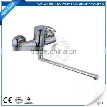 Factory Direct Dual Handle Brass Floor Mounted Bath Shower Faucet