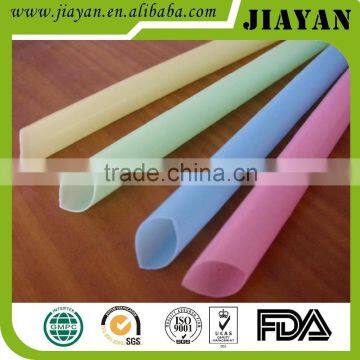 colorful disposable plastic JUMBO straight straws