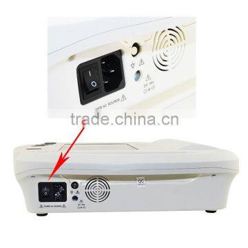 Standard 10 Leads Patient Cable Digital 12 Channel Electrocardiograph ECG Machine EKG-1212A Touch Screen photo-5