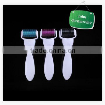 Stainless microneedle dermaroller 1200 needles body and face massager body micro derma roller