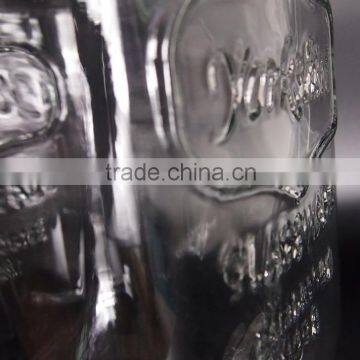 8L Beveage Water Dispenser Glass Mason Jar With Lids And Faucet