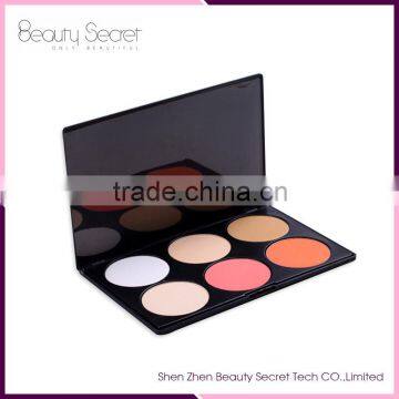 wholesale customized 6 colors blush face powder fondation