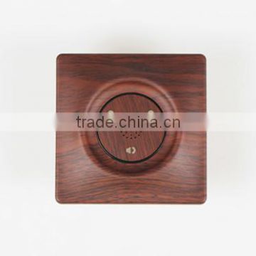 Black, White, Light Wood, Dark Wood hotel light touch switch/voice control switch /led light switch