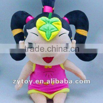 Cute Stuffed Plush Human Doll Toys OEM