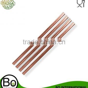 Copper Drinking Straws 7.5 inch 0.60mm