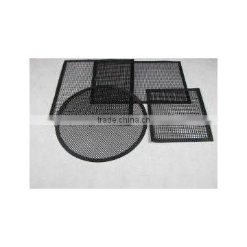 PTFE wire mesh sheet,,Non-sticky ,eco-friendly,High temperature PTFE fiberglass fabric anti-slip baking mesh mat