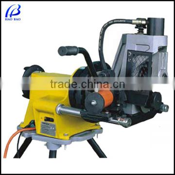 HAOBAO YG12A Pipe Groove Cutting Machine with Pipe Capacity 2'-12'