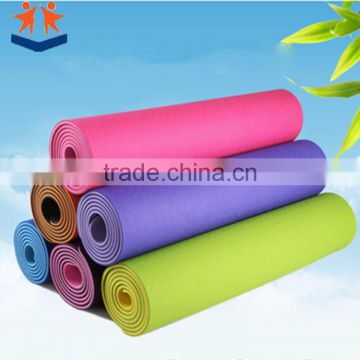 Wholesale yoga mat material rolls , custom organic yoga mat Biggest Factory Top Quality Sale 8MM NBR YOGA MAT