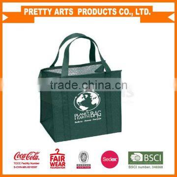 Insulated ultrasonic non woven cooler bag